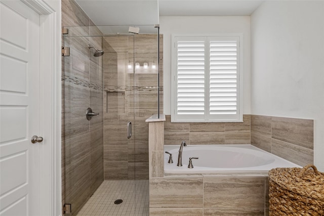 1430 Shaker Hills Rd, Gunter, TX 75058 - bathroom with a garden tub and a stall shower