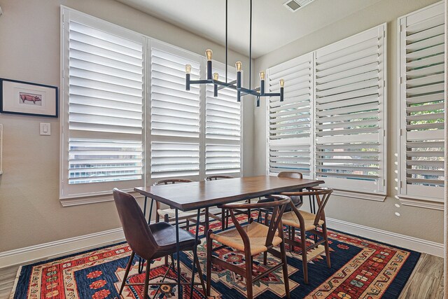 1701 Trinidad Way, Argyle, TX 76226 - dining room with plenty of natural light and wood finished floors