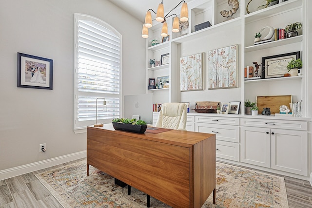 1701 Trinidad Way, Argyle, TX 76226 - office featuring light wood-style floors
