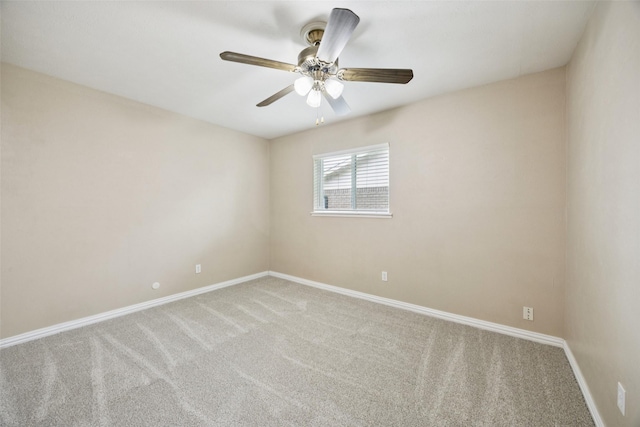 5109 Bartlett Dr, The Colony, TX 75056 - empty room featuring carpet flooring and ceiling fan