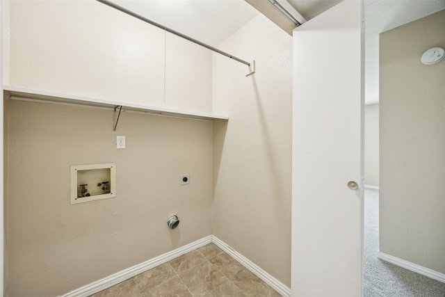 5109 Bartlett Dr, The Colony, TX 75056 - washroom with hookup for an electric dryer and hookup for a washing machine