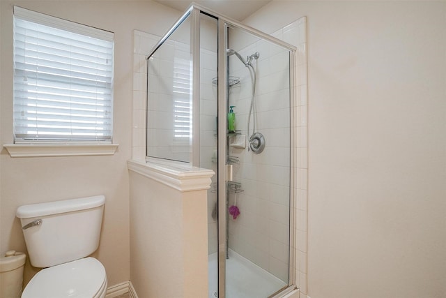 2536 Glenn Ranch Dr, Burleson, TX 76028 - full bathroom with toilet and a stall shower