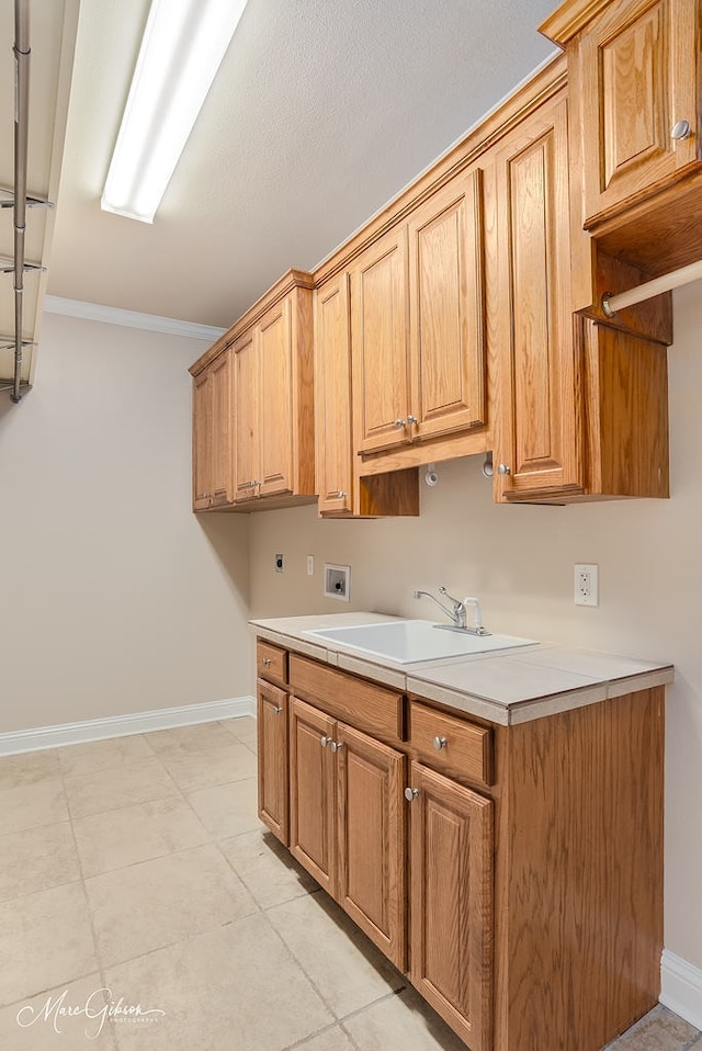 902 Blair Xing, Bossier City, LA 71111 - kitchen featuring ornamental molding and light countertops