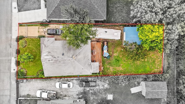 1342 E Waco Ave, Dallas, TX 75216 - aerial overview of property's location featuring property boundaries highlighted