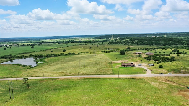 170 La Cresta Ln, Mineral Wells, TX 76067 - aerial view of sparsely populated area featuring a nearby body of water