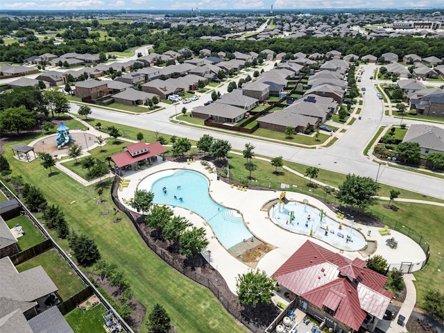 901 Opal Path, Princeton, TX 75407 - aerial view of a pool