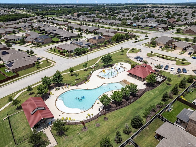 901 Opal Path, Princeton, TX 75407 - aerial view of residential area featuring a pool