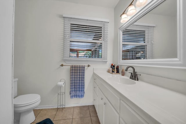 2113 Trinity Dr, Waco, TX 76710 - bathroom with vanity and tile patterned flooring