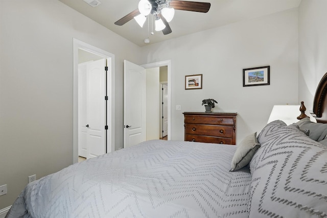 2428 Lilyfield Dr, Trophy Club, TX 76262 - bedroom with a ceiling fan