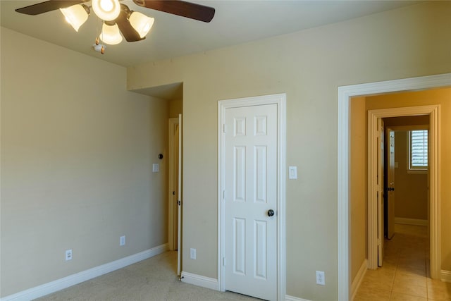 11819 Coronado Trl, Frisco, TX 75033 - unfurnished bedroom featuring baseboards and ceiling fan
