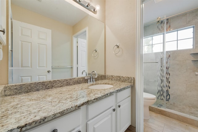 1907 New Haven Rd, Grapevine, TX 76051 - full bath featuring a stall shower, vanity, and tile patterned floors