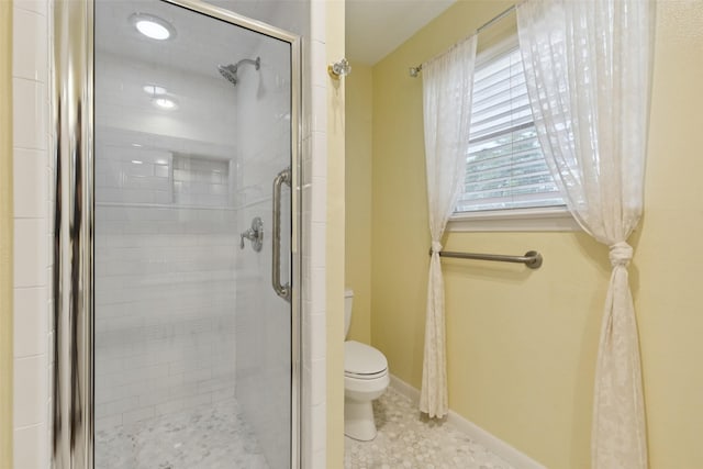 6325 Bandera Ave Unit C, Dallas, TX 75225 - full bath with toilet and a shower stall