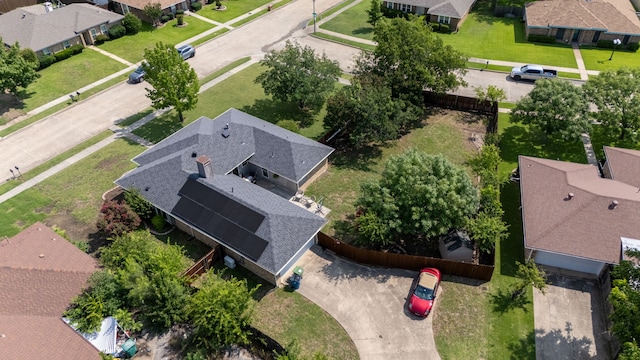 1638 Glencairn Ln, Lewisville, TX 75067 - aerial view of residential area