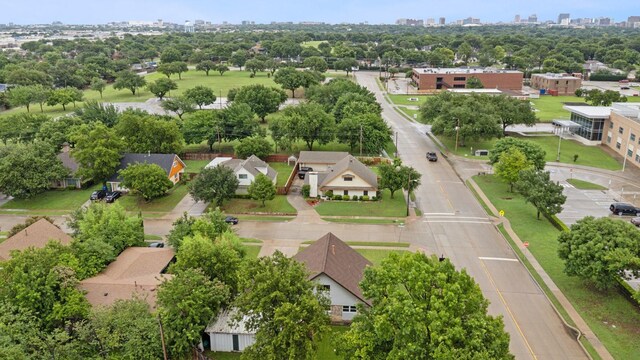 2318 Valleywood Dr, Carrollton, TX 75006 - drone / aerial view of city skyline