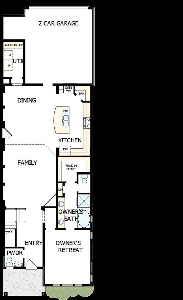 2300 Tolleson Dr, Fort Worth, TX 76008 - view of home floor plan