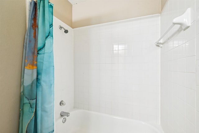 406 Anice Ln, Euless, TX 76039 - full bathroom featuring shower / bath combo with shower curtain