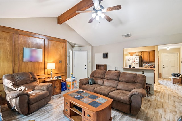 406 Anice Ln, Euless, TX 76039 - living area with light wood-style flooring and a ceiling fan