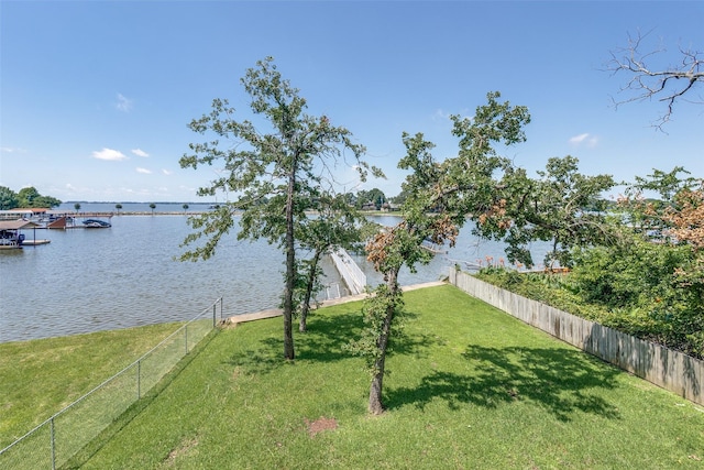 162 Aztec Dr, Mabank, TX 75156 - view of yard featuring a water view