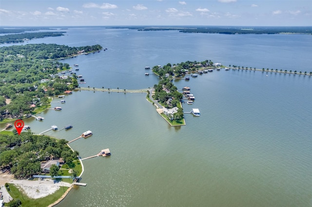 162 Aztec Dr, Mabank, TX 75156 - bird's eye view of a nearby body of water