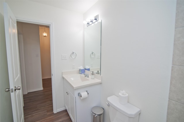 3913 Great Plains Way, Forney, TX 75126 - bathroom with vanity and wood finished floors