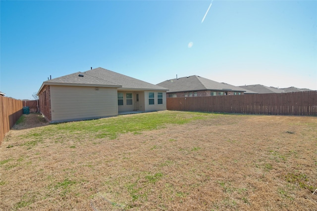 3913 Great Plains Way, Forney, TX 75126 - rear view of property featuring a fenced backyard