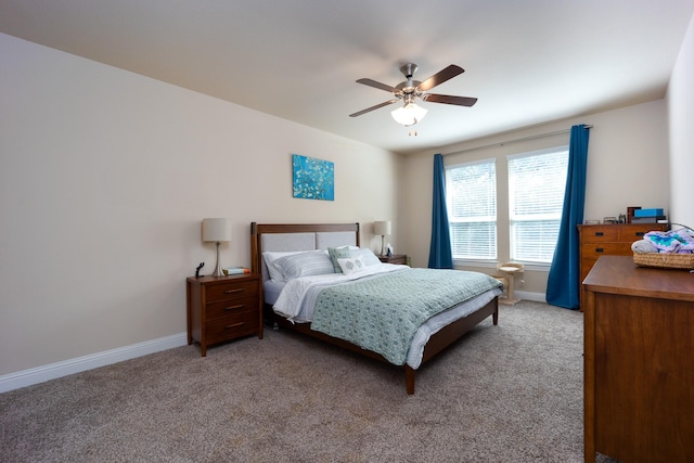 3508 Cooke Ln, Melissa, TX 75454 - bedroom with light carpet and a ceiling fan