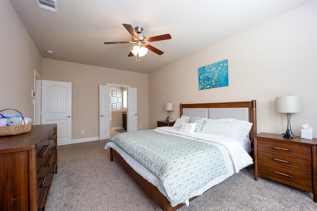 3508 Cooke Ln, Melissa, TX 75454 - bedroom with light carpet and a ceiling fan