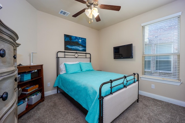 3508 Cooke Ln, Melissa, TX 75454 - bedroom featuring carpet floors and a ceiling fan