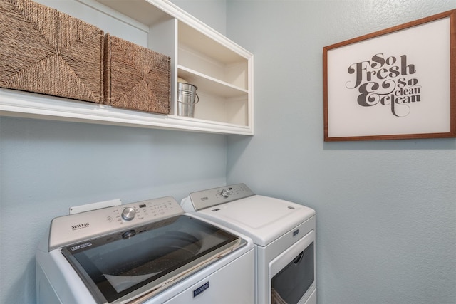 8508 Forsythia Dr, Mckinney, TX 75072 - laundry room with washer and dryer