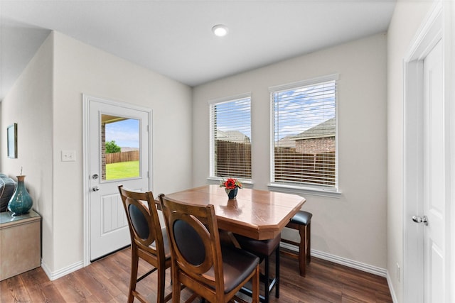 4917 Woodloch Dr, Princeton, TX 75407 - dining space with healthy amount of natural light, wood finished floors, and recessed lighting