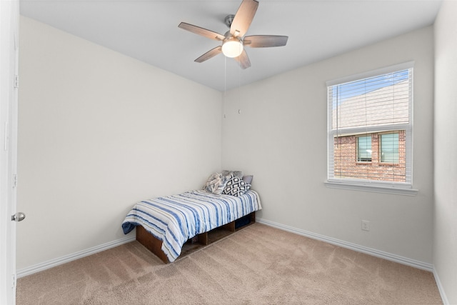 4917 Woodloch Dr, Princeton, TX 75407 - carpeted bedroom featuring baseboards and ceiling fan
