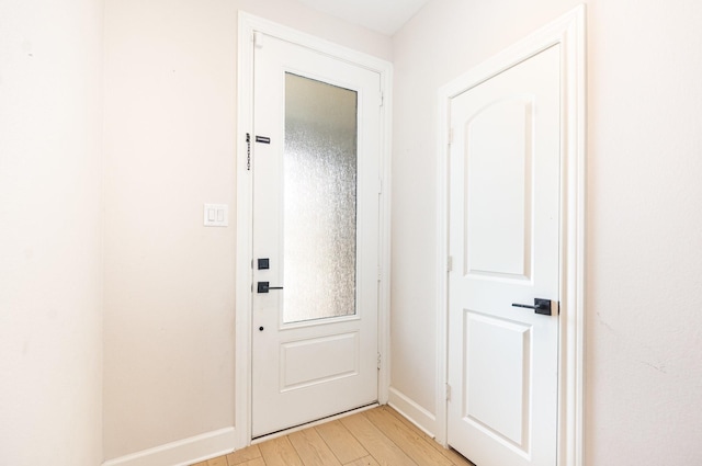 1103 Witherspoon Ln, Princeton, TX 75407 - entryway with light wood-style floors and baseboards