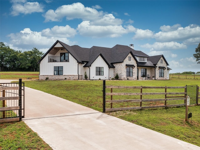 16652 Caeli Heights Ct, Winona, TX 75792 - view of front of house with board and batten siding