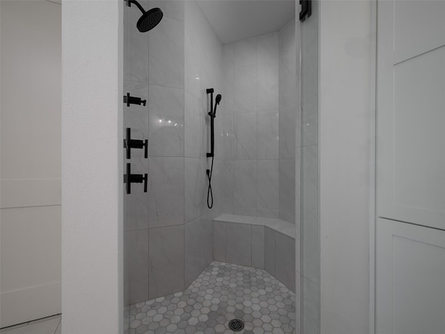 16652 Caeli Heights Ct, Winona, TX 75792 - bathroom with a tile shower