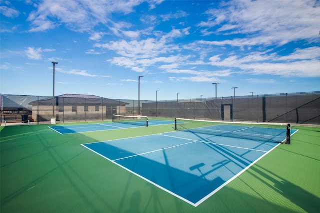 1116 Cornerstone Dr, Little Elm, TX 76227 - view of tennis court with community basketball court