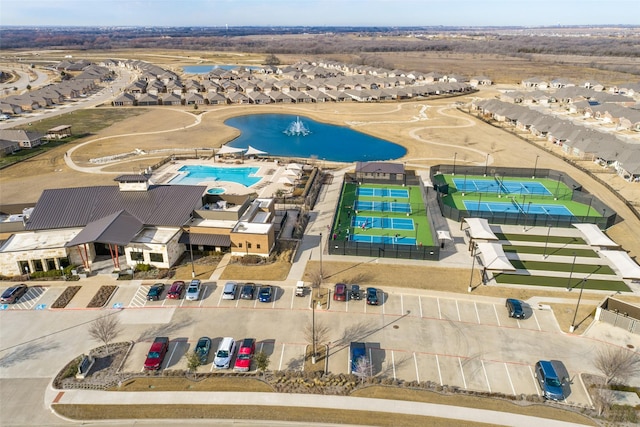 1116 Cornerstone Dr, Little Elm, TX 76227 - aerial view of residential area featuring a nearby body of water