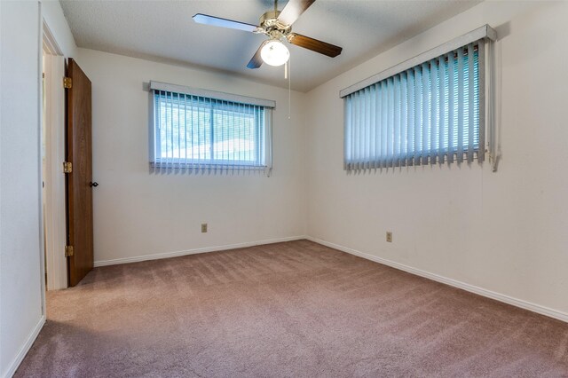 328 Bennett Cir, Desoto, TX 75115 - unfurnished room with carpet flooring and ceiling fan