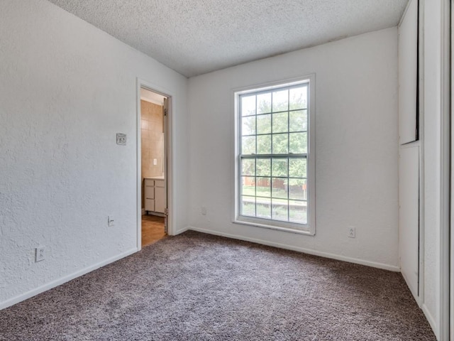 3836 Diamond Loch E, North Richland Hills, TX 76180 - unfurnished room with carpet, a textured ceiling, and a textured wall