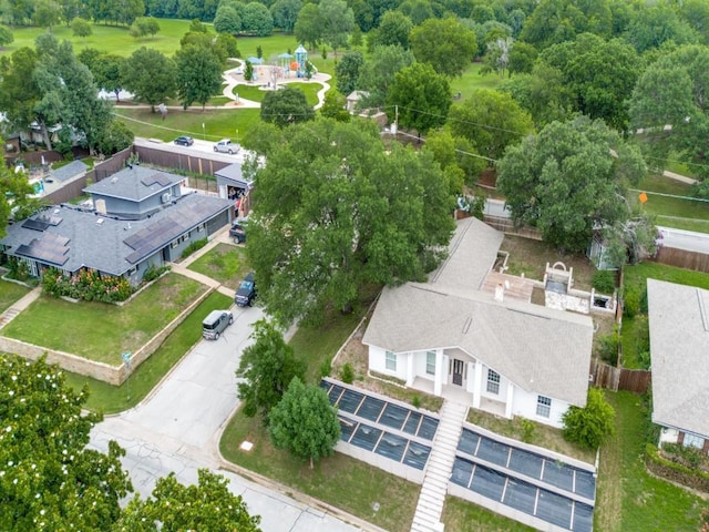 3836 Diamond Loch E, North Richland Hills, TX 76180 - aerial view of property and surrounding area