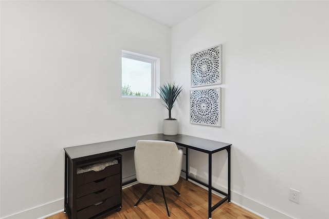354 Foch St, Fort Worth, TX 76107 - office featuring wood finished floors and baseboards