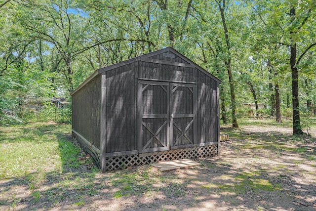213 N Oaks Dr, Grand Saline, TX 75140 - view of shed