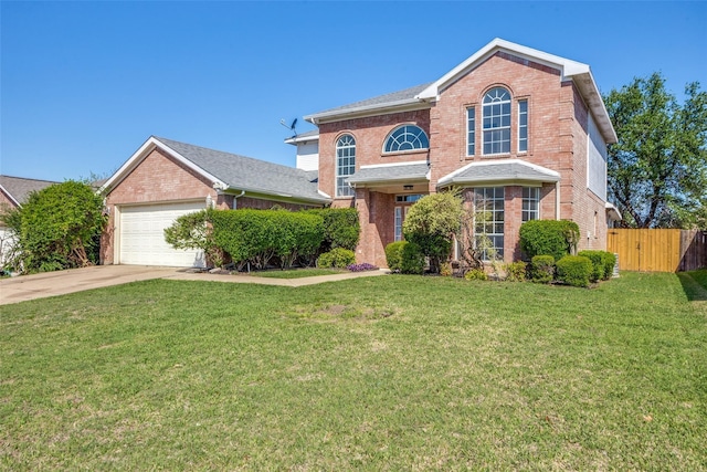 639 Manchester Dr, Mansfield, TX 76063 - traditional home featuring brick siding, a garage, and driveway