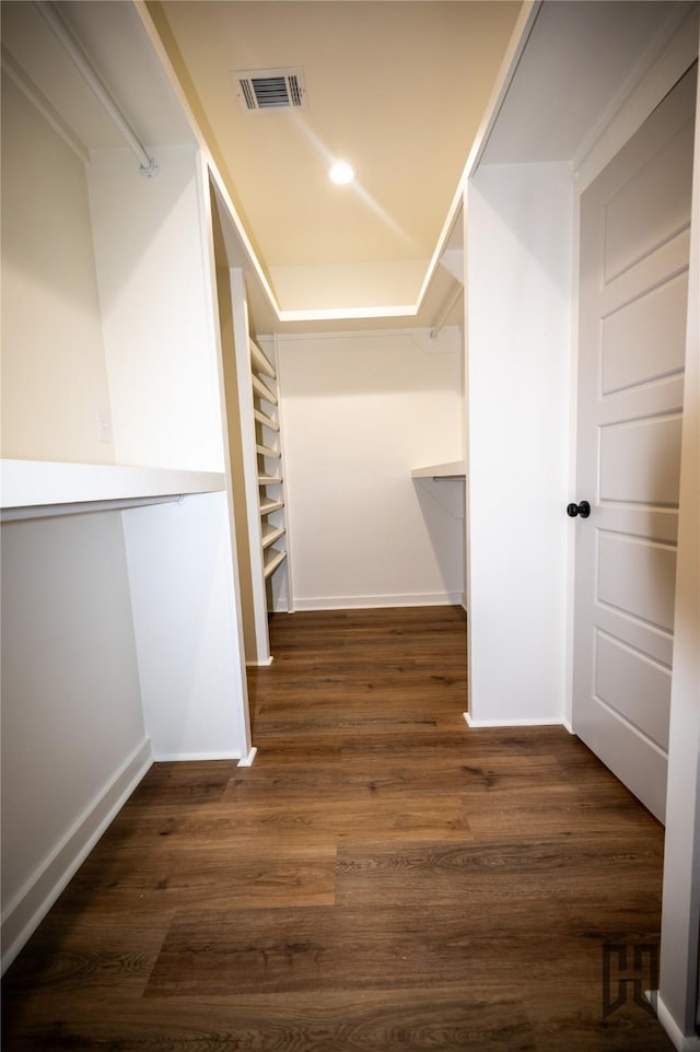 719 Germantown Rd, Minden, LA 71055 - spacious closet featuring wood finished floors
