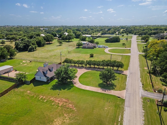 3120 Michele Ct, Weatherford, TX 76088 - aerial view of sparsely populated area with a tree filled landscape