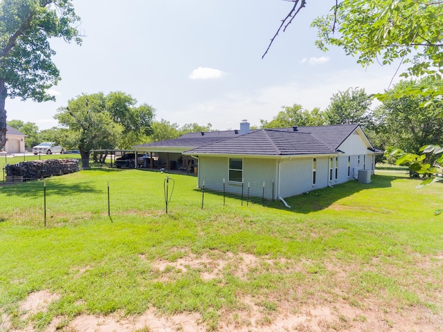 201 Roaring Springs Dr, Joshua, TX 76058 - view of yard