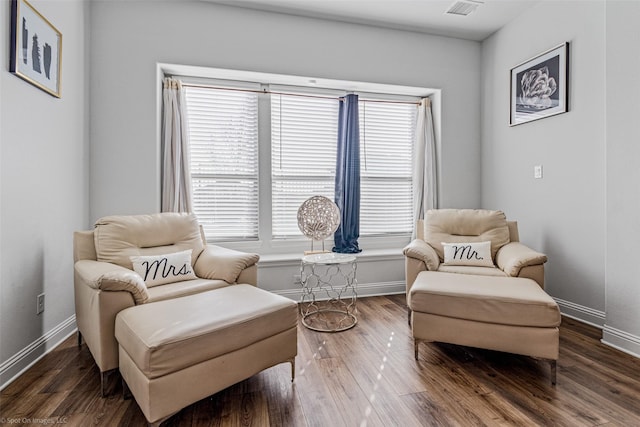 2010 Topaz Dr, Rockwall, TX 75087 - sitting room featuring healthy amount of natural light and wood finished floors