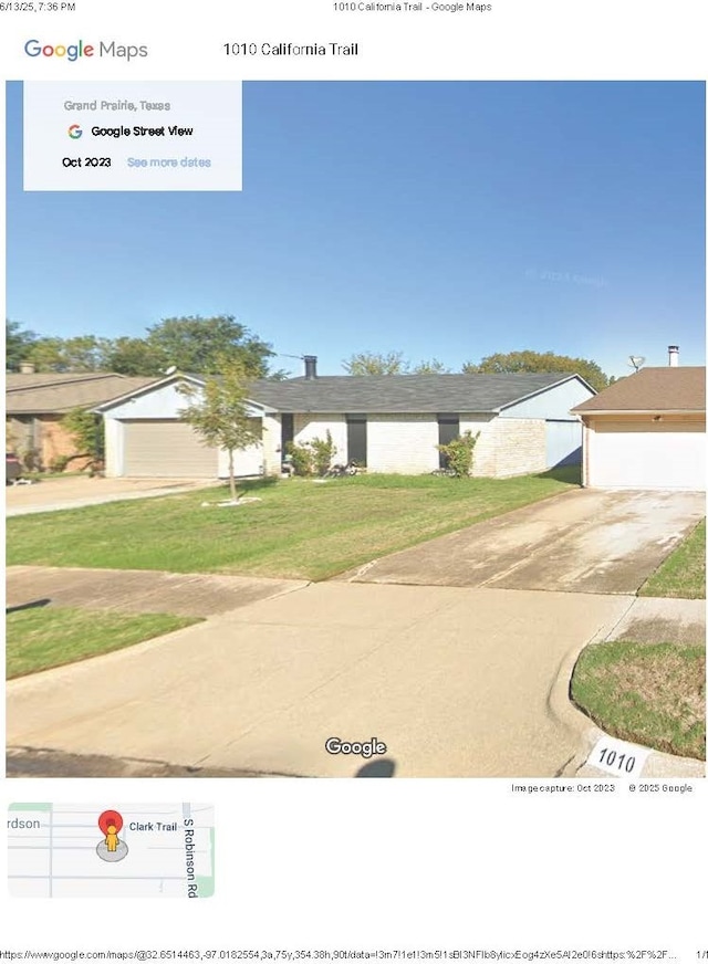 1010 California Trl, Grand Prairie, TX 75052 - view of a document