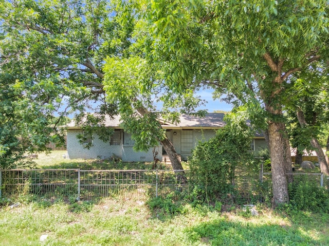 5201 Ranchero Ln, Dallas, TX 75236 - obstructed view of property featuring brick siding