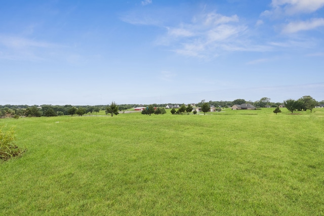 320 Tate Cir, Sherman, TX 75090 - view of green lawn featuring a view of rural / pastoral area