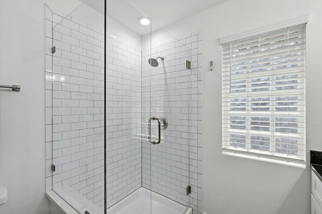 730 Emerald Sound Blvd, Oak Point, TX 75068 - full bathroom featuring a shower stall